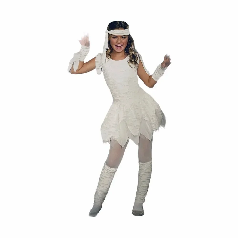 NWT Sugar‎ Sugar Wrap it Up Mummy Costume Girls M